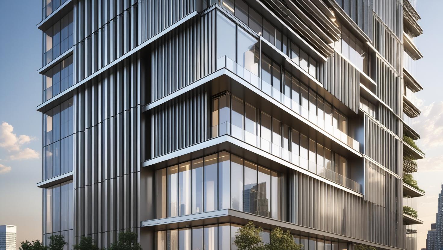 هزینه لوور آلومینیومی