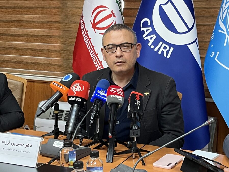 رئیس سازمان هواپیمایی ایران به تاجیکستان سفر کرد