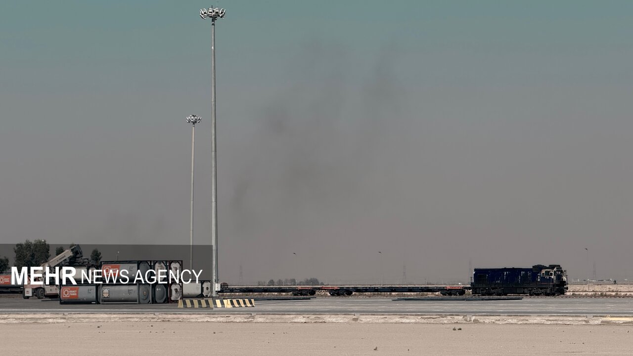 هر ۱۰ روز یک قطار کانتینری از روسیه وارد بندر خشک آپرین تهران می‌شود
