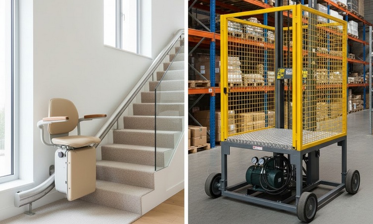 راهنمای جامع سفارش فوری، ساخت و نصب بالابر پله و پلهپیما (مستقیم و چرخشی) | بالاافزار، انتخاب اول و آخر