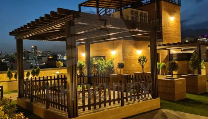 آلاچیق خلاقیت محوطه‌سازی باغ