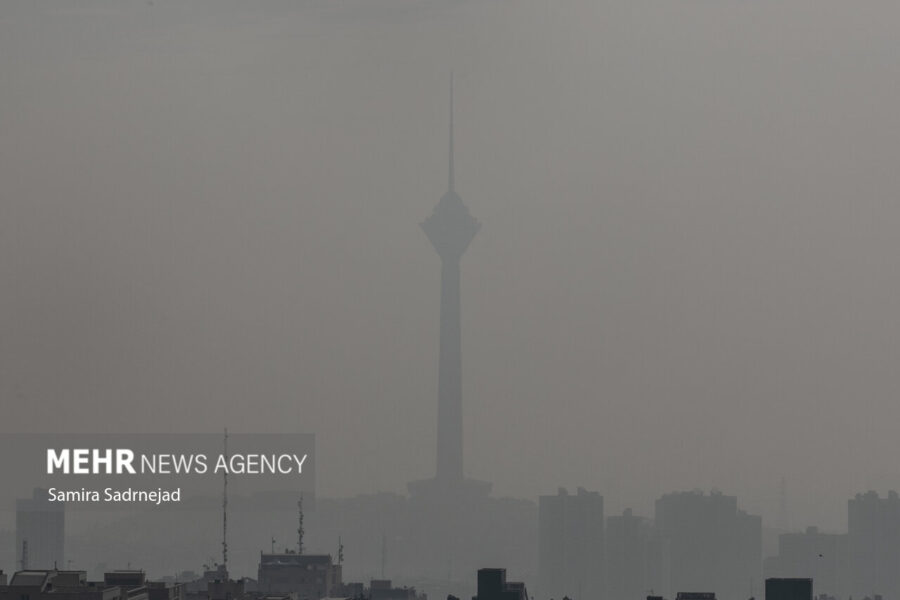 صدور هشدار نارنجی هواشناسی تهران؛ تشدید آلودگی هوا از روز سه‌شنبه