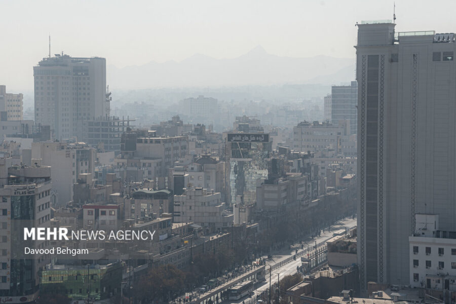 هشدار سازمان هواشناسی برای تهران؛ تشدید آلودگی هوا تا روز دوشنبه