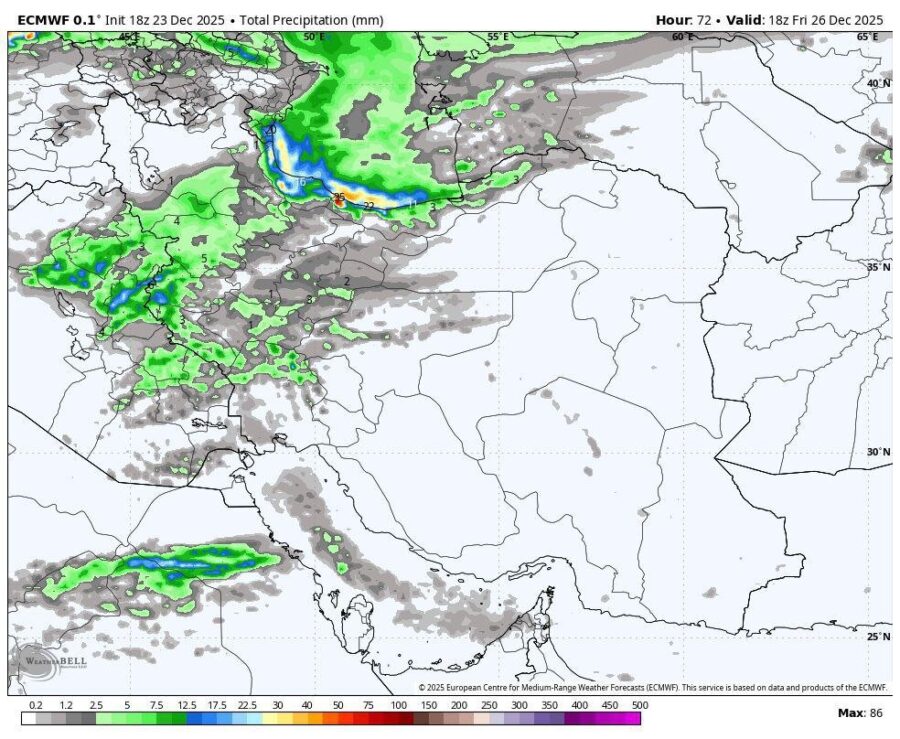 ورود سامانه بارشی جدید به کشور از روز شنبه؛ اوج بارش‌ها در ۹ استان
