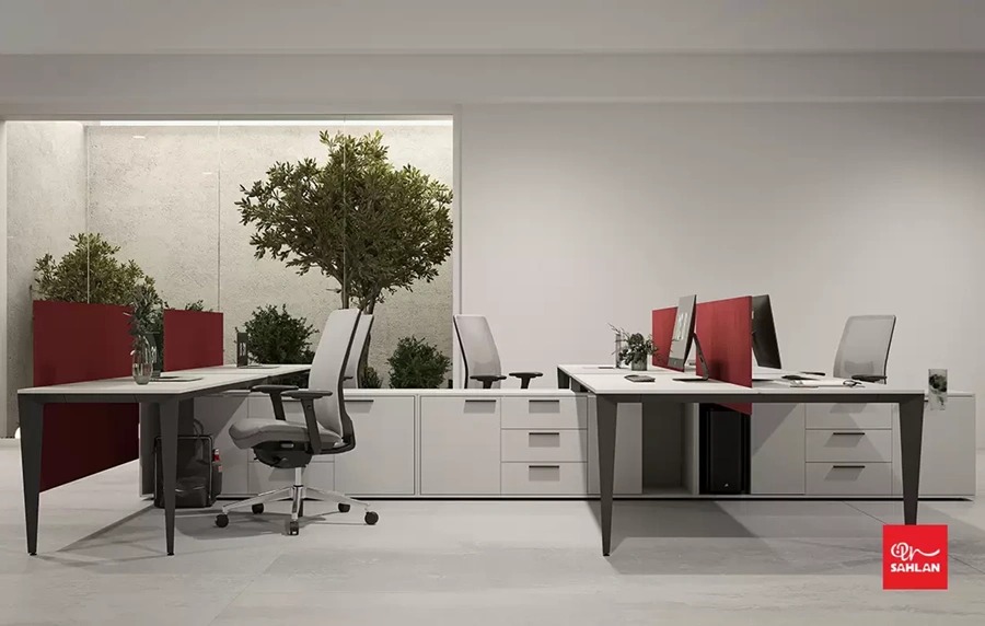 ابعاد استاندارد میز اداری | چه اندازه‌ای مناسب‌تر است؟