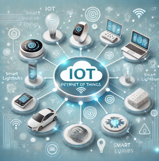 نمودار ارتباطات حسگرهای IoT در ساختمان هوشمند